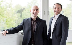 Die Informatiker Sahin Vadar, Marc Sperling und Ramdane Sennoun von Traxas Media. Quelle: Profund.